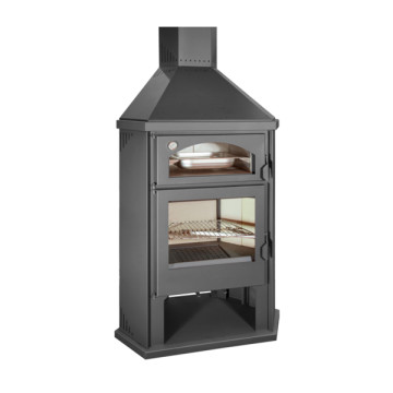 Salamandra a Lenha com Forno Ignis - Ferlux